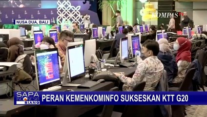 Dirikan Media Center dengan Fasilitas Lengkap, Kemenkominfo Ikut Sukseskan KTT G20 Bali