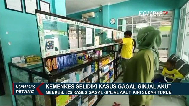 Kasus Gagal Ginjal Akut Masuk Tahap Penyidikan, 41 Orang Telah Diperiksa