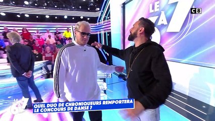 Download Video: TPMP : deux chroniqueurs s'embrassent.