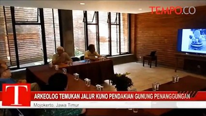 Download Video: Arkeolog Temukan Jalur Kuno Pendakian Gunung Penanggungan