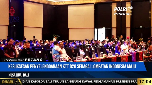 SEGMEN KHUSUS KTT G20 BERLANGSUNG SUKSES