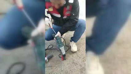 KIRIKKALE - Matkabın içine gizlenmiş uyuşturucu ele geçirildi