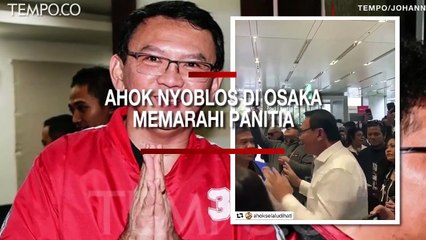 Nyoblos di Osaka, Ahok Mengaku Sempat Marahi Panitia Pemilu