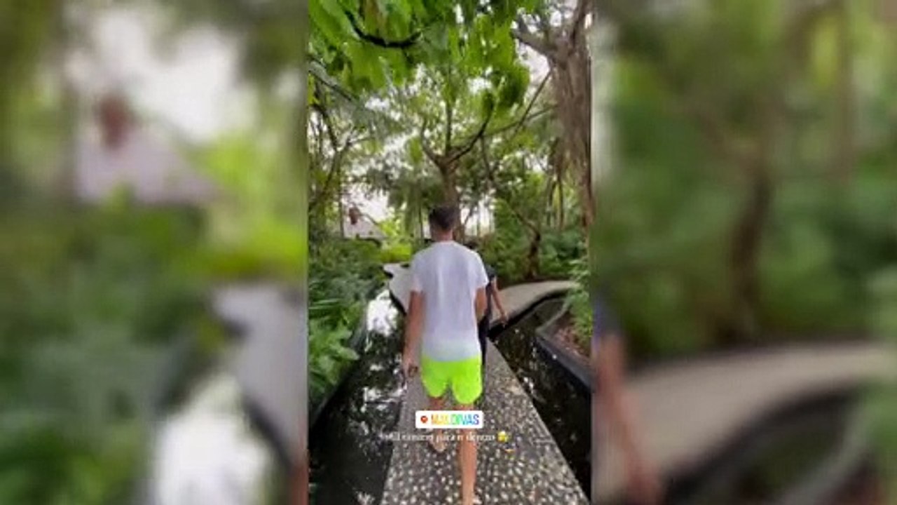 La 'influencer' Marta Díaz y el futbolista Sergio Reguilón se escapan a Las Maldivas