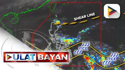 ITCZ, patuloy na nakaaapekto sa Palawan, Visayas, at Mindanao