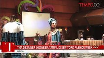 Tiga Desainer Indonesia Tampil di New York Fashion Week