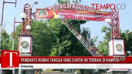 Pembantu Rumah Tangga yang Cantik Ini Terbaik di Kampus