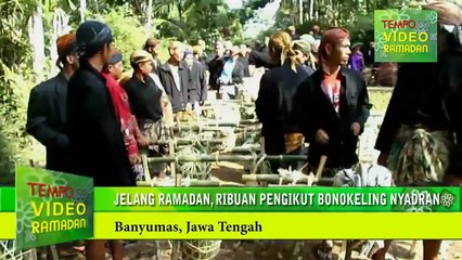 Jelang Ramadan Ribuan Pengikut Bonokeling Nyadran