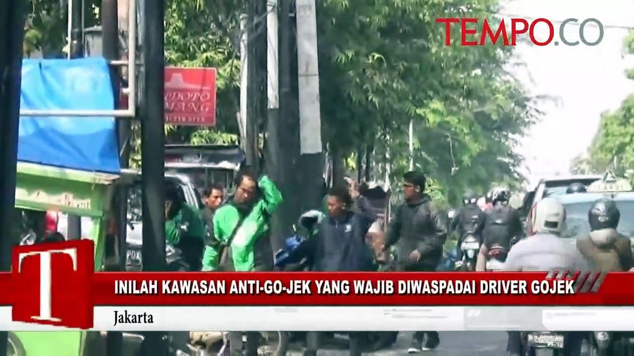 Inilah Kawasan Anti Go-Jek yang Wajib Diwaspadai Driver Go-Jek