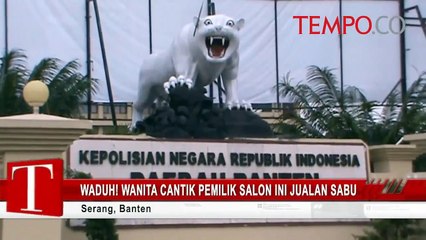 Waduh! Wanita Cantik Pemilik Salon Ini Jualan Sabu