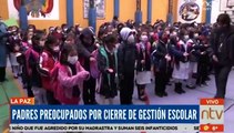 Padres de familia cuestionan a Educación por adelantar la clausura del año escolar