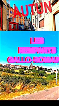 3 - AUTUN JE VISITE LES REMPARTS GALLO-ROMAINS