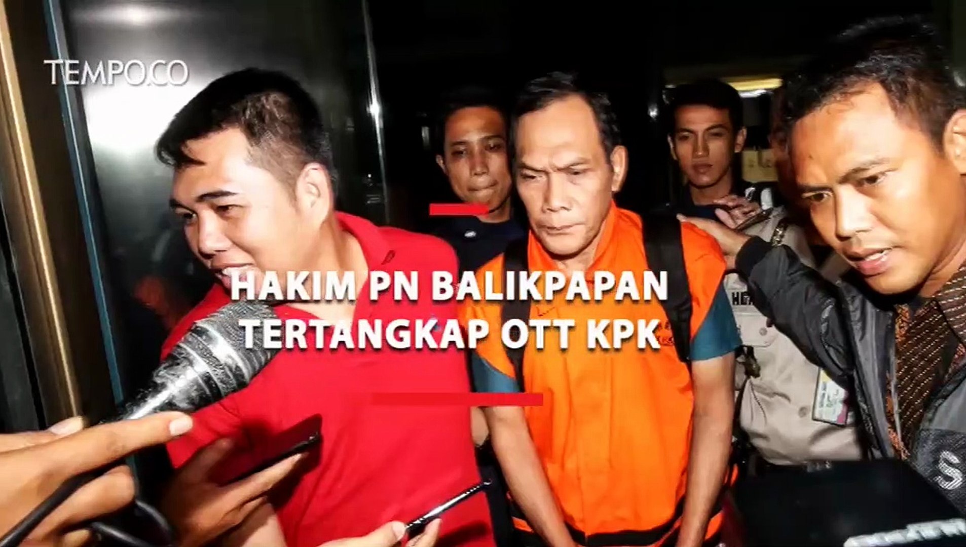 ⁣Hakim PN Balikpapan Tertangkap OTT KPK