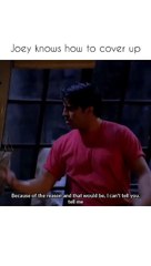 joey knows how to cover up