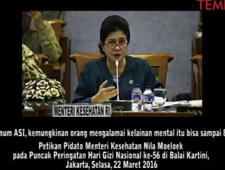Menkes: Bayi Tidak Minum ASI, kalau Besar Bisa Bertabiat Porno
