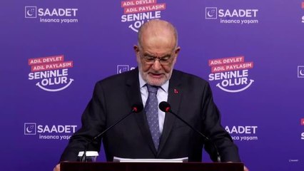 Karamollaoğlu: İstanbul'da Bombalar Patlıyorsa Hala, Bunlar Suriye'ye Düşen Bombalardan Bağımsızmış Gibi Düşünülemez