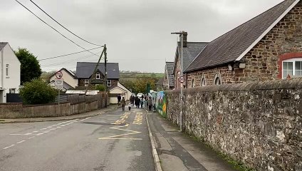 A safer St Dogmaels for schoolchildren thanks to 20mph speed limit