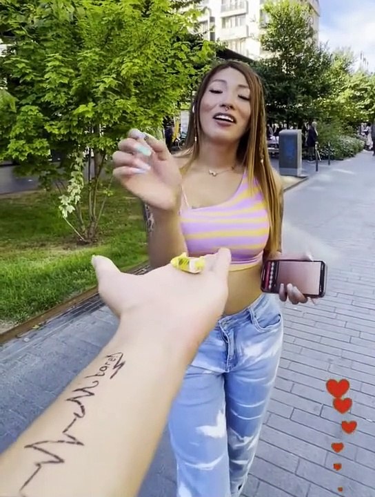 Giving chocolate To Strangers  ( Cute Reaction)❤️