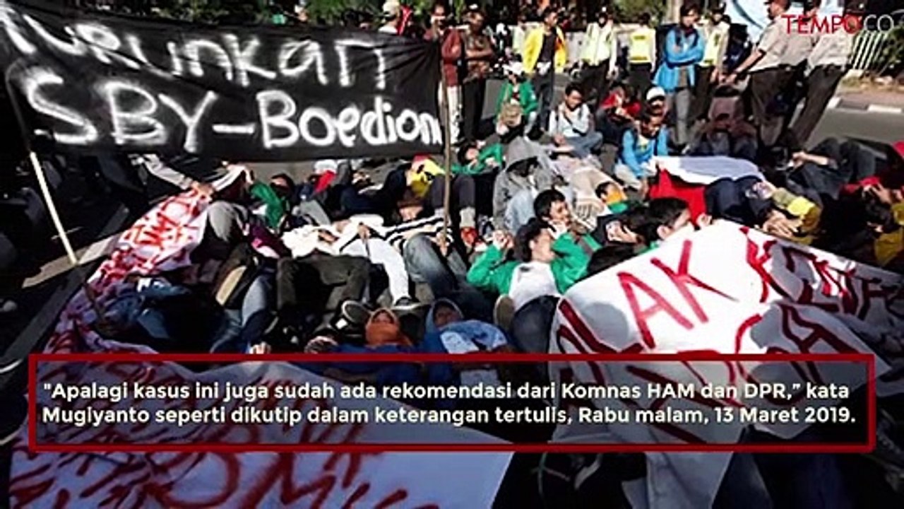 Keluarga Minta Pemerintah Pastikan Status Orang Hilang 1998