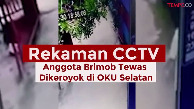 Detik-detik Anggota Brimob Tewas Dikeroyok di OKU Selatan