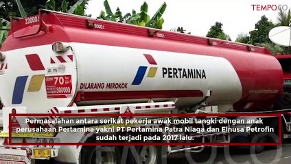 Lagi, Awak Mobil Tangki Pertamina yang di-PHK Tagih Janji Jokowi