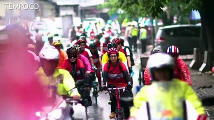 Gowes Brompton Antihoax Kelilingi Jakarta