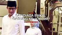 Kabar Bakal Gabung ke Jokowi, Sandiaga Nyatakan Hal Ini