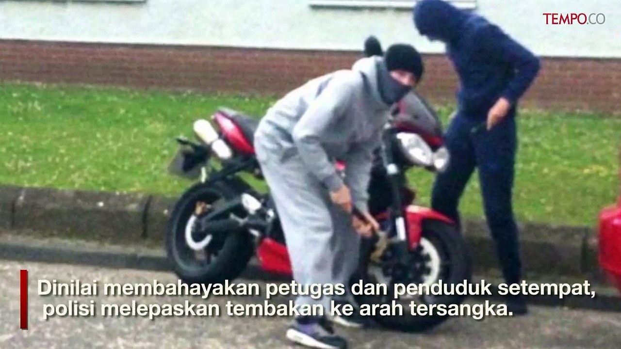 Begini Nasib Pelaku Pencurian Motor yang Nekat Menembak Brimob