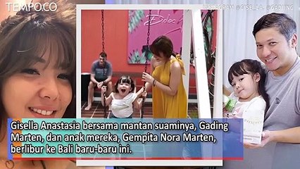 Gisella Anastasia Gading Marten Liburan Bersama ke Bali
