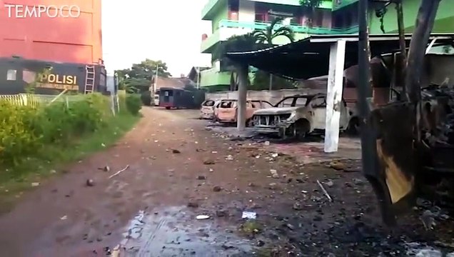 Kondisi Terkini di Asrama Brimob Petamburan Usai Kerusuhan
