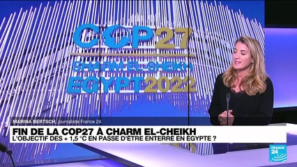 La COP27 a encore besoin de temps, blocage sur les "pertes et dommages"