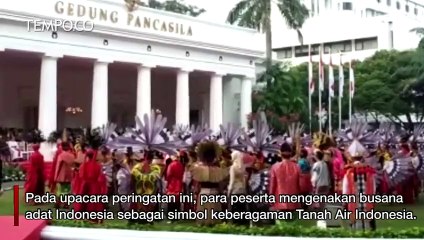 Jokowi Pimpin Upacara Peringatan Hari Lahir Pancasila