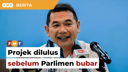 Download Video: Projek RM285 juta dilulus sebelum Parlimen bubar, Rafizi diberitahu