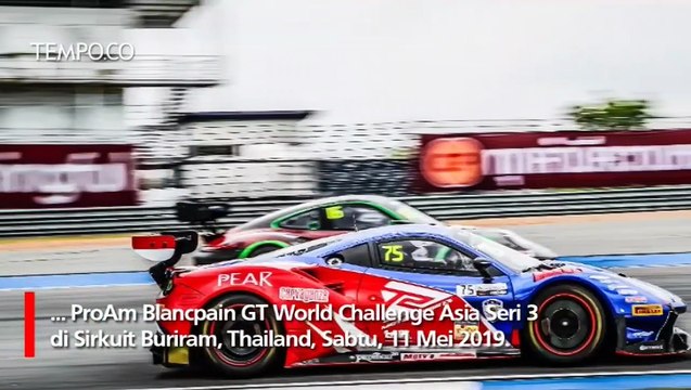 Blancpain GT Buriram: Rio Haryanto - David Raih Juara 2