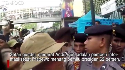 Kivlan Zen Unjuk Rasa ke Bawaslu, Sindir Setan Gundul