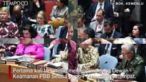 Indonesia Pimpin Sidang Dewan Keamanan PBB; Kompak Berbatik
