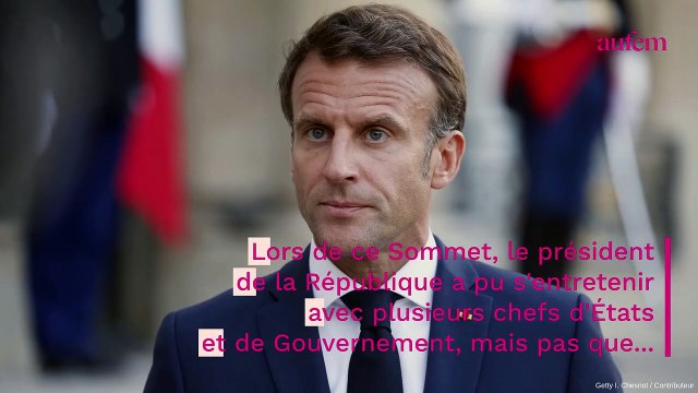 Emmanuel Macron épinglé, le Président ne respecte pas le dress code officiel au G20