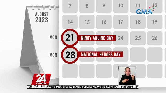 Ilang pagbabago sa bilang ng long weekend at holiday sa 2023, paraan daw ng gobyerno para lalong makabangon ang turismo at ekonomiya ng bansa | 24 Oras