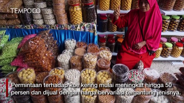 Penjualan Kue Kering Meningkat Jelang Lebaran