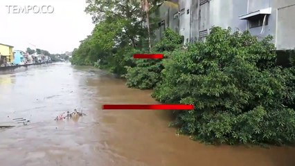 Muka Air Ciliwung Tinggi, Sejumlah Daerah Mulai Terendam Banjir