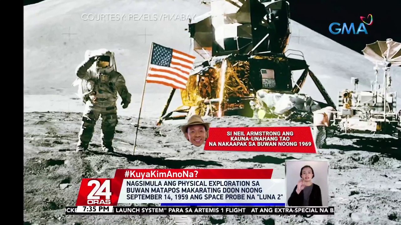 #KuyaKimAnoNa?: NASA, ni-launch na ang tinaguriang most powerful rocket na "Space Launch System" para sa Artemis 1 flight; uncrewed o wala itong sakay na tao | 24 Oras