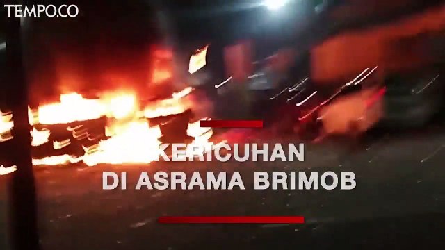 Kronologi Demo 22 Mei di Bawaslu, Massa Bakar Mobil di Asrama Brimob Petamburan