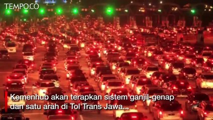 Lebaran 2019, Tol Trans Jawa Siapkan Ganjil Genap Hingga Surabaya