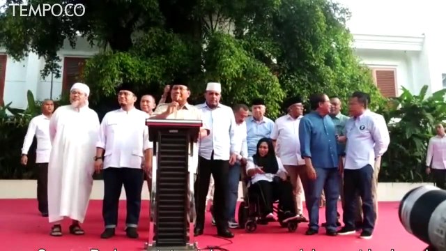 Prabowo Klaim Raih 62 Persen, Quick Count Jokowi Unggul