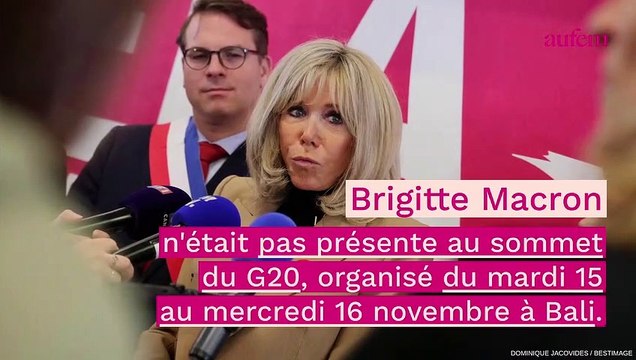Brigitte Macron absente du G20 : la raison dévoilée