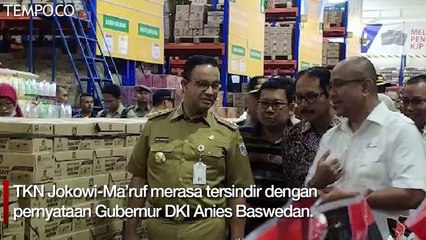 Tersindir Ucapan Anies Baswedan, TKN: Bedakan Kritik dan Fitnah