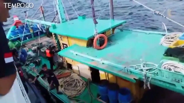 KKP Tangkap Enam Kapal Ikan Ilegal Malaysia dan Vietnam