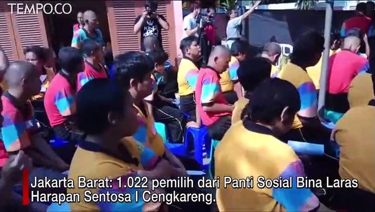 Penyandang Disabilitas Mental Mencoblos di Pemilu 2019