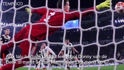 Скачать видео: Ditaklukkan Ajax, Juventus Tersingkir dari Liga Champions