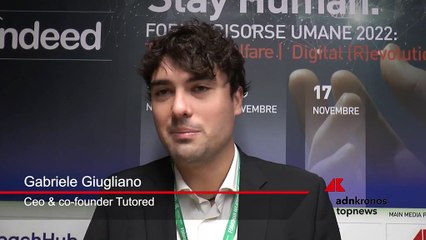 Forum Hr 2022, Giugliano (Tutored): “Vogliamo essere il link tra università e lavoro”